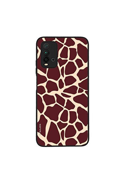 OEM Θήκη Sonique Animal Print Series για Xiaomi Redmi 9T Giraffe 03