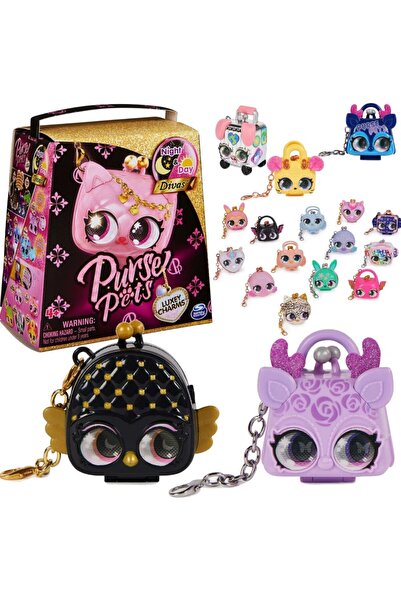 Spin Masters Purse Pets Πορτοφολάκι Ζωάκι Luxey Charms Night & Day Divas SPIN...