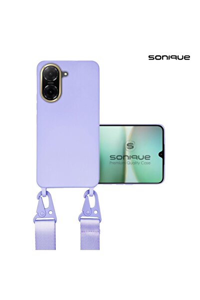 OEM Θήκη Σιλικόνης με Strap CarryHang Sonique Xiaomi Redmi A5 4G (173.45mm) Λιλά