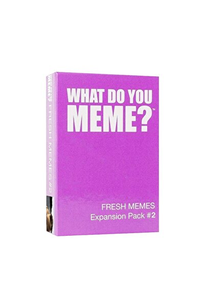 AS COMPANY AS Board Game: What Do You Meme Fresh Memes Expansion Pack 2, Gree...