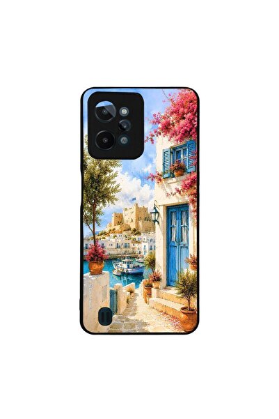 OEM Θήκη Sonique Greek Island Muse Series για Realme C31 Ροδίτικο Λιμάνι