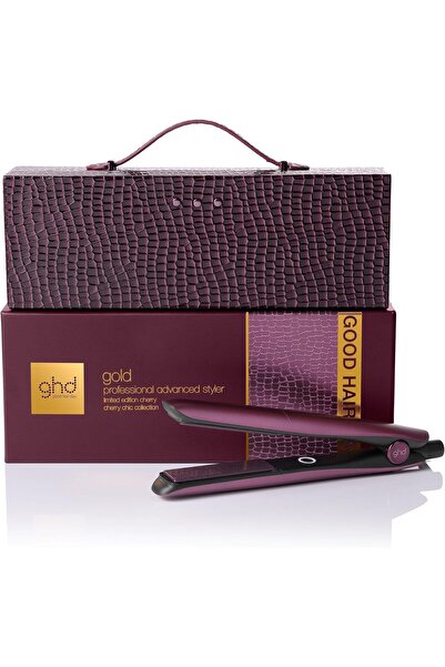 Ghd Gold Saç Düzleştirici Çantalı, Taraklı Hediye Seti Vişne