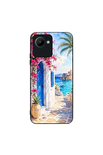 OEM Θήκη Sonique Greek Island Muse Series για Realme C30 Σοκάκι Ρόδου