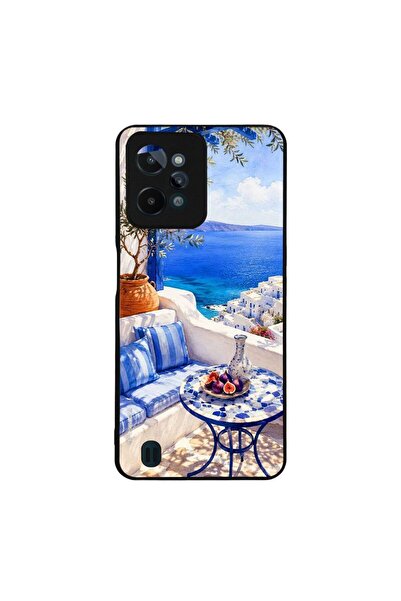 OEM Θήκη Sonique Greek Island Muse Series για Realme C31 Θέα του Αιγαίου