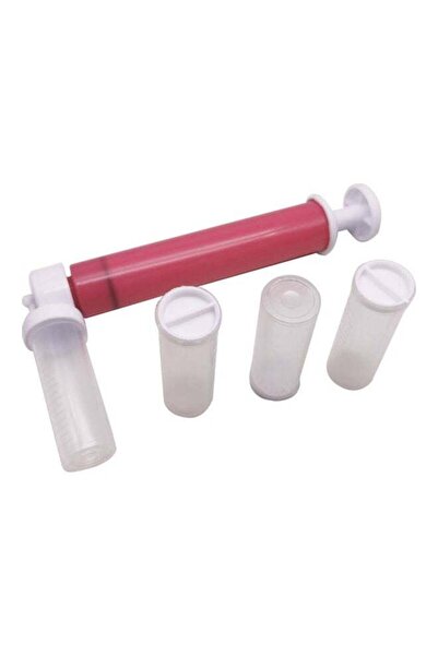 Generic Manual Airbrush For Cake Decoration Red/White