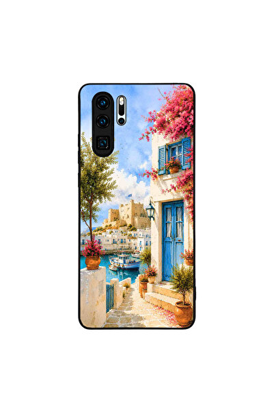 OEM Θήκη Sonique Greek Island Muse Series για Huawei P30 Pro Ροδίτικο Λιμάνι