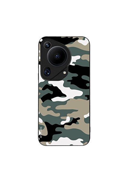 OEM Θήκη Sonique Camouflage Army Series για Huawei Pura 70 Ultra Χακί