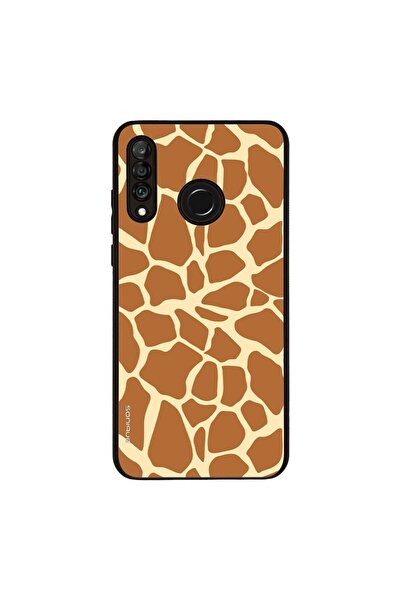 OEM Θήκη Sonique Animal Print Series για Huawei P30 Lite Giraffe 02
