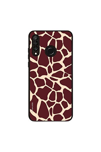 OEM Θήκη Sonique Animal Print Series για Huawei P30 Lite Giraffe 03