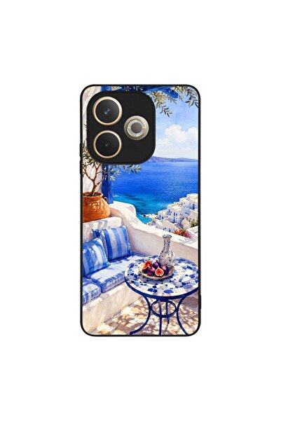 OEM Θήκη SoniqueGreek Island Muse Series για Oppo A5 Pro 5G Θέα του Αιγαίου