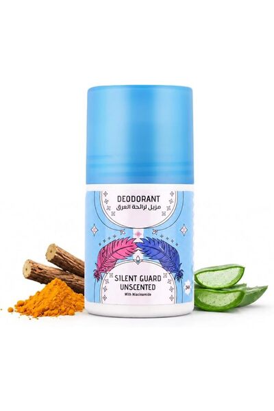 Ashry NATURAL مزيل عرق خالٍ من العطور للبشرة الحساسة 80 مل، حماية طويلة الأمد...