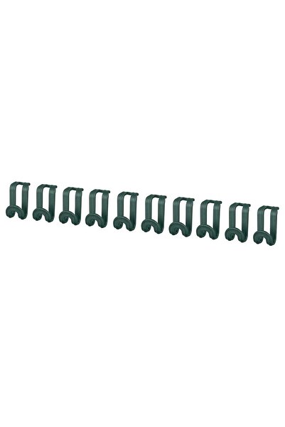 IKEA Wardrobe Hanger Connector, Green, 10 Pack