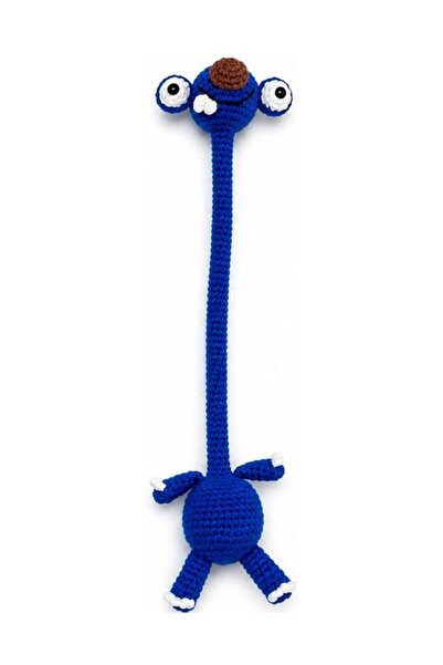 OYUNCAKPARK Saks Mavisi Sid Charm Direksiyon ve Çanta Süsü Amigurumi Organik ...
