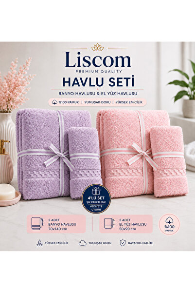 Lıscom Havlu seti