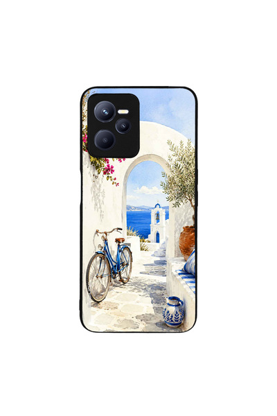 OEM Θήκη Sonique Greek Island Muse Series για Realme C35 Πέρασμα στο Αιγαίο