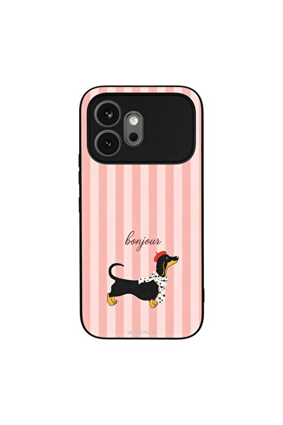 OEM Θήκη Sonique Stripe Stories Series για Honor 600 5G Bonjour Puppy