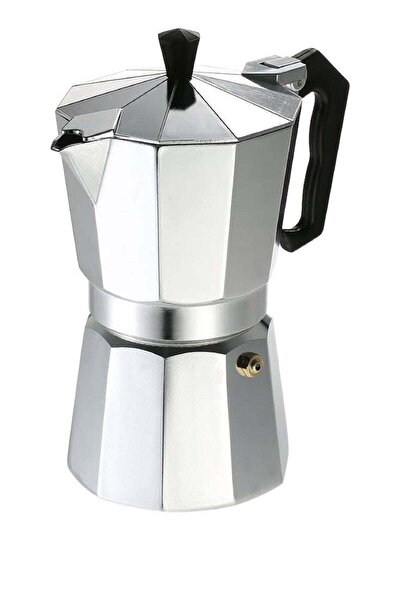 Generic Aluminum Espresso Coffee Maker Pot 3-Cup Silver/Black