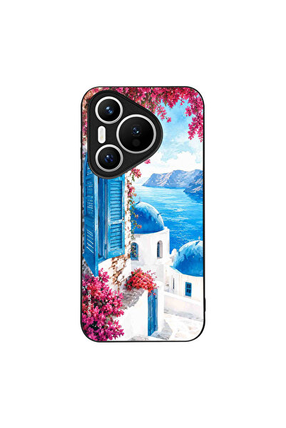 OEM Θήκη Sonique Greek Island Muse Series για Huawei Pura 70 Σαντορινό Γαλάζιο