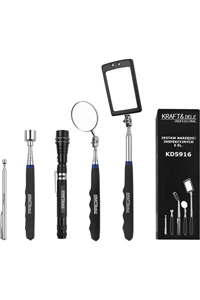 OEM Set de Unelte de Inspecție Telescopice Complet 5 Piese Oțel 5el