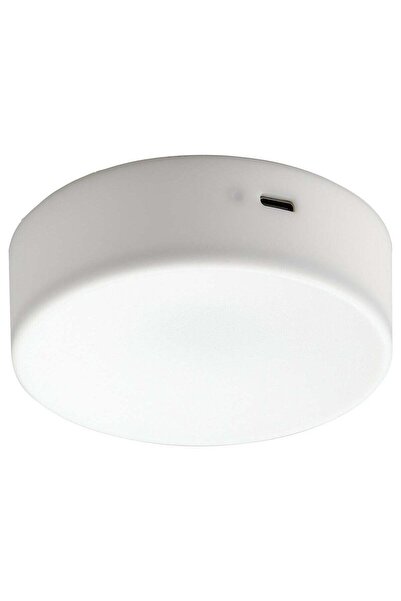 IKEA LED Spotlight, White/Battery-Operated, 9 cm
