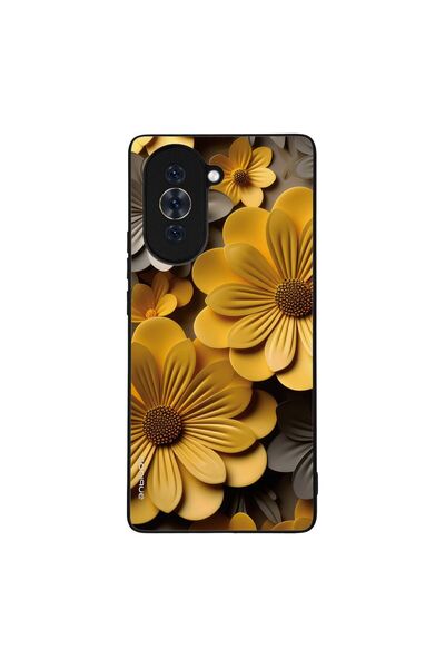 OEM Θήκη Sonique 3D Flower Series για Huawei Nova 10 Κίτρινο