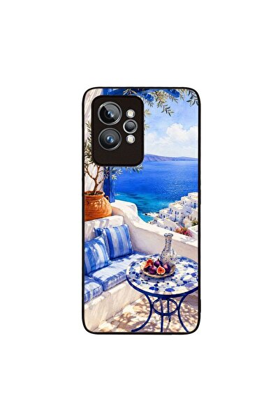 OEM Θήκη Sonique Greek Island Muse Series για Realme GT 2 Pro Θέα του Αιγαίου