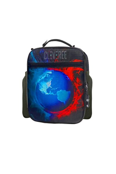 CLEVEREE Kids Lunch Bag - Space Boys