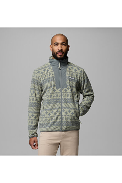 Columbia Sequoia Grove II Tam Fermuarlı Printed Erkek Polar Üst