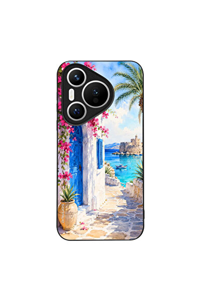 OEM Θήκη Sonique Greek Island Muse Series για Huawei Pura 70 Σοκάκι Ρόδου