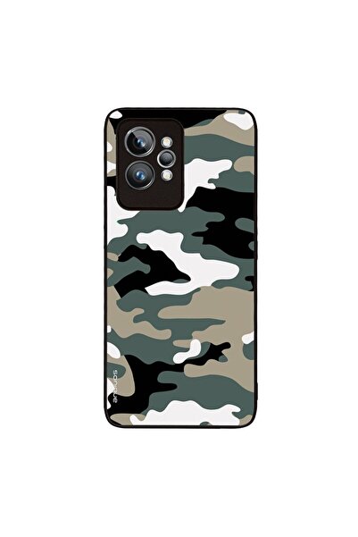OEM Θήκη Sonique Camouflage Army Series για Realme GT 2 Pro Χακί