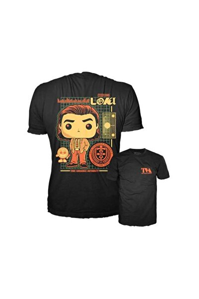 Funko Поп! Тениска: Марвел - Локи от ТВА (XL)