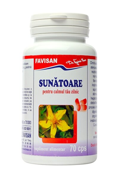 Favisan St. John's wort extract 70cps