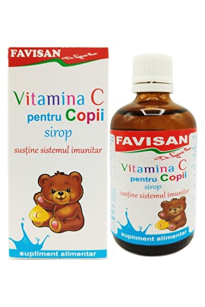 Favisan Sirop vitamina C copii 100ml