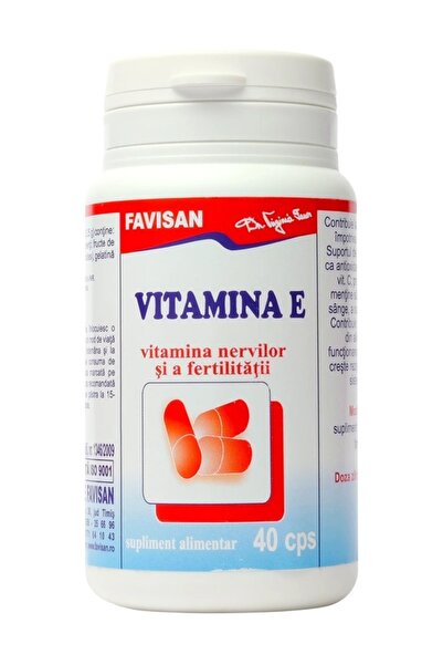 Favisan Vitamina E 45mg 40cps
