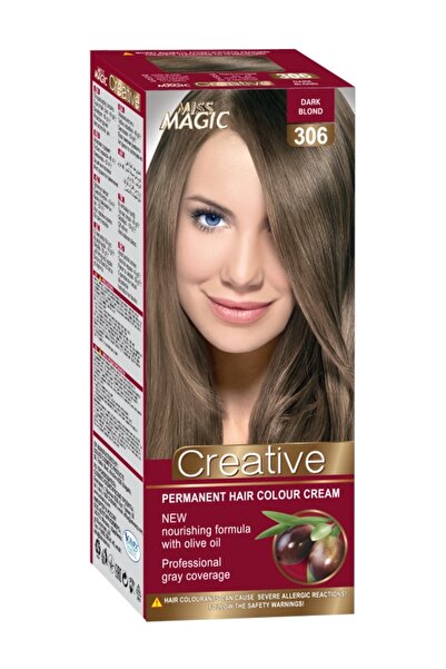 Miss Magic Hair dye no.306 dark blonde 90g - CREATIVE