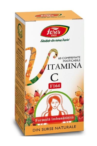 Fares Vitamina C nаturаla masticabila 60cp