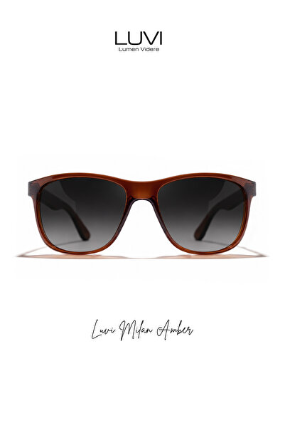 Lumen Videre Luvi Milan Amber Uv400 Sunglasses – Choose Your Favorite Lens