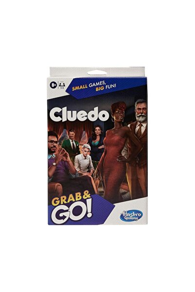 Hasbro Cluedo: Grab And Go - Joc de societate (în limba greacă) (F8251)