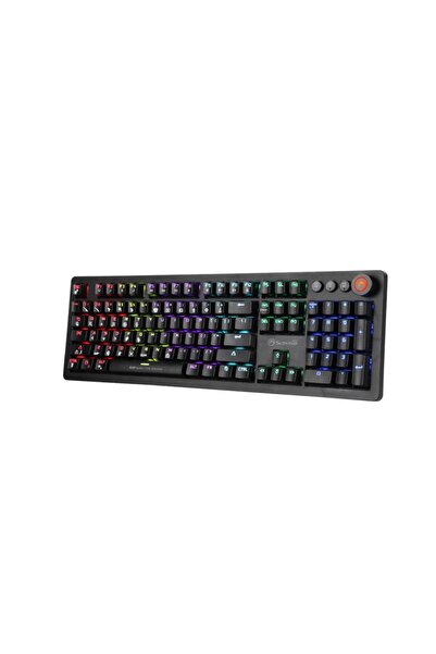 MARVO KG917 Gaming Keyboard, Mechanical, Rainbow Lighting (Black)