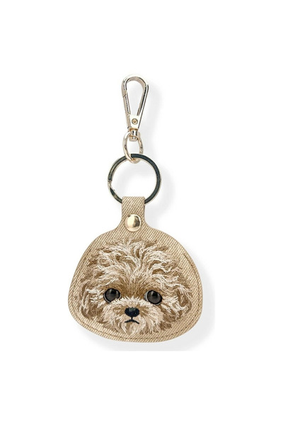 Nimmy Husă de protecție nouă pentru Airtag, model Câine cu ochi mari 2.0