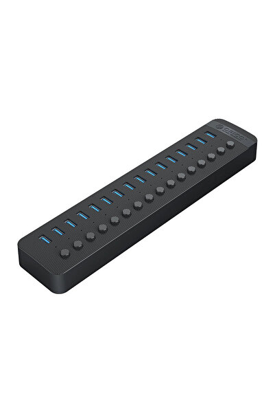 Orico Hub Ct2U3-16Ab 16x USB-A 3.0 pentru laptop, 16 porturi cu întrerupătoar...
