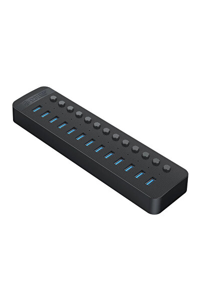 Orico Hub Multifuncțional 13x USB-A 3.0 Pentru PC, Computer, Laptop Cu Întrer...