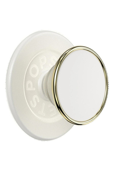 Popsockets Suport de telefon rotund de lux, crem de cocos, pentru Magsafe