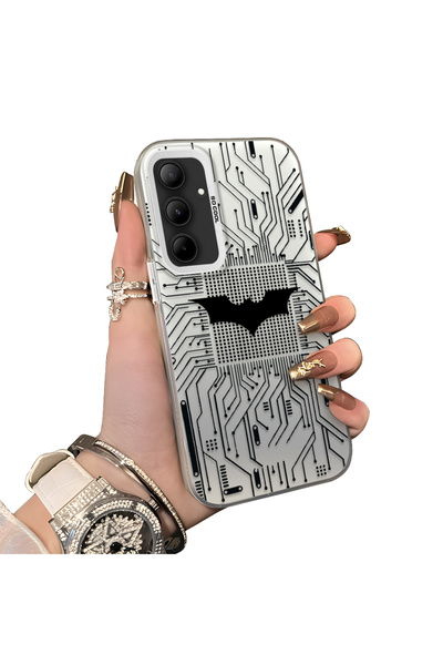 ucuc Samsung Galaxy A35 Compatible Hard Acrylic Back Silicone Edge Lens Prote...