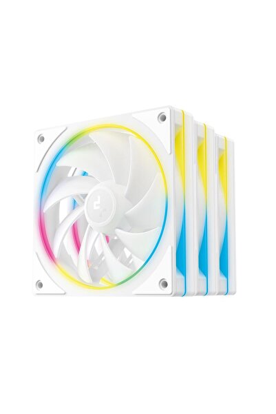 Deep Cool DeepCool FL12R SE FAN 3-în-1, 120mm, 400-1900 RPM, 50.74 CFM, Pache...