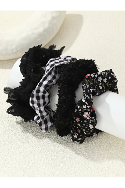 Take Two By Styli Set of 4 - Assorted Scrunchies