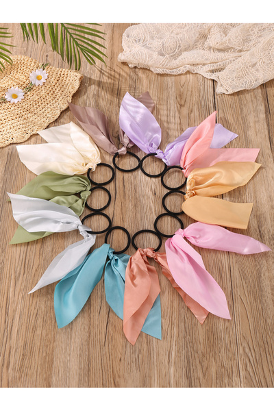 Take Two By Styli Set of 10 -Bow Hair Ties