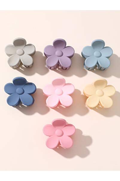 Take Two By Styli Set of 7 - Flower Hair Claw Clip