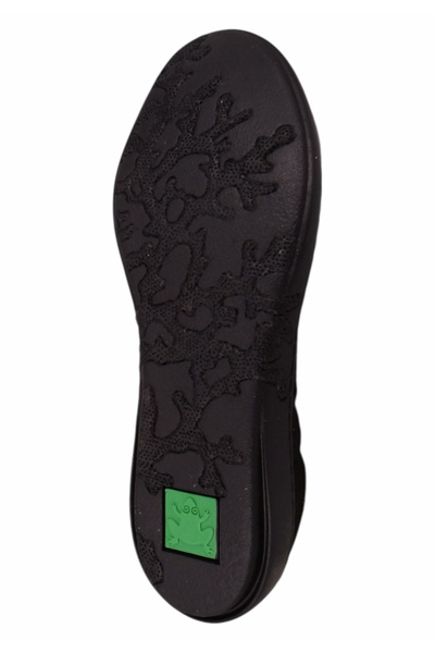 El Naturalista Damen Ballerina Coral N5300 Schwarz Black Black Leder