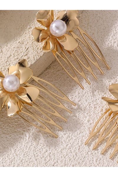 Take Two By Styli Set of 3 - Faux Pearl Hair Pin
